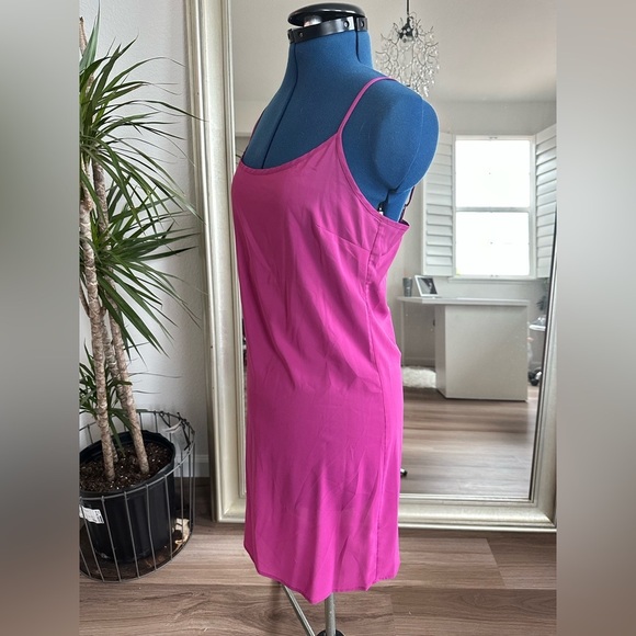 TORY BURCH Magenta Fuchsia Spaghetti Strap Cami Slip Dress Size 0 - Picture 6 of 12
